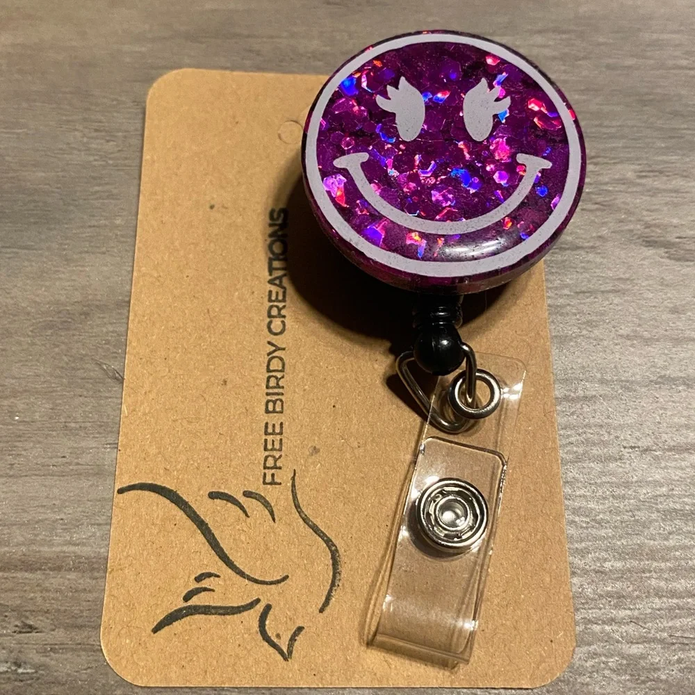 💜🙂✨Smiley Face Badge Reel